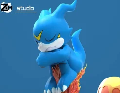 Veemon - Digimon Resin Statue - ZH-Studio
