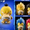 Vegeta Cosplay Psyduck - Dragon Ball Pokemon Resin Statue - Mimo Studio