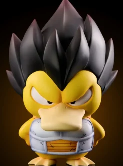 Vegeta Cosplay Psyduck - Dragon Ball Pokemon Resin Statue - Mimo Studio