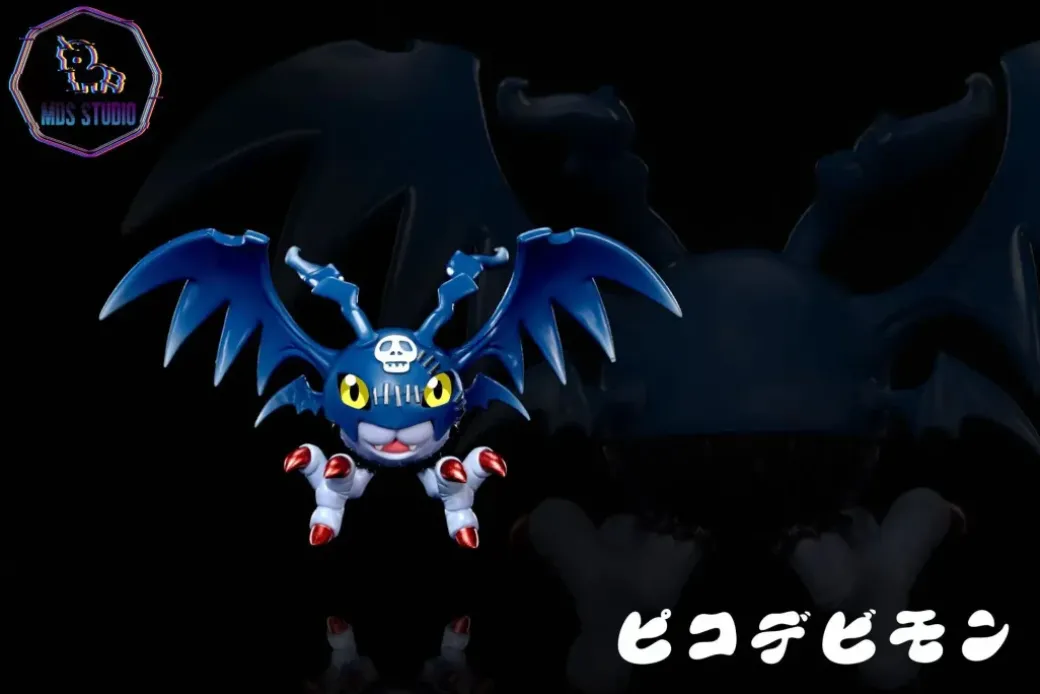 Venom Vamdemon & DemiDevimon - Digimon Resin Statue - MDS Studio