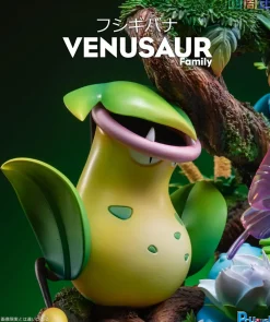 Venusaur Family - Pokemon Resin Statue - PCHouse Studios