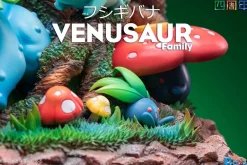 Venusaur Family - Pokemon Resin Statue - PCHouse Studios