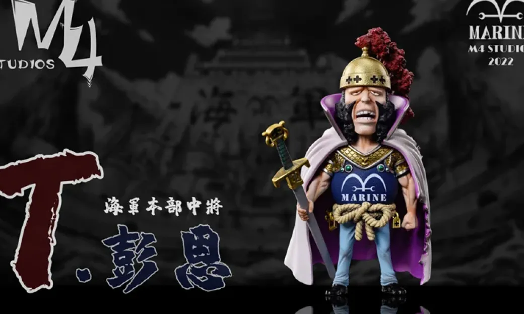 Vice Admiral T-Bone - ONE PIECE Resin Statue - M4 Studios