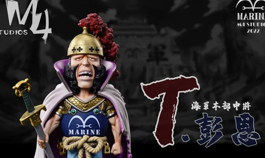 Vice Admiral T-Bone - ONE PIECE Resin Statue - M4 Studios