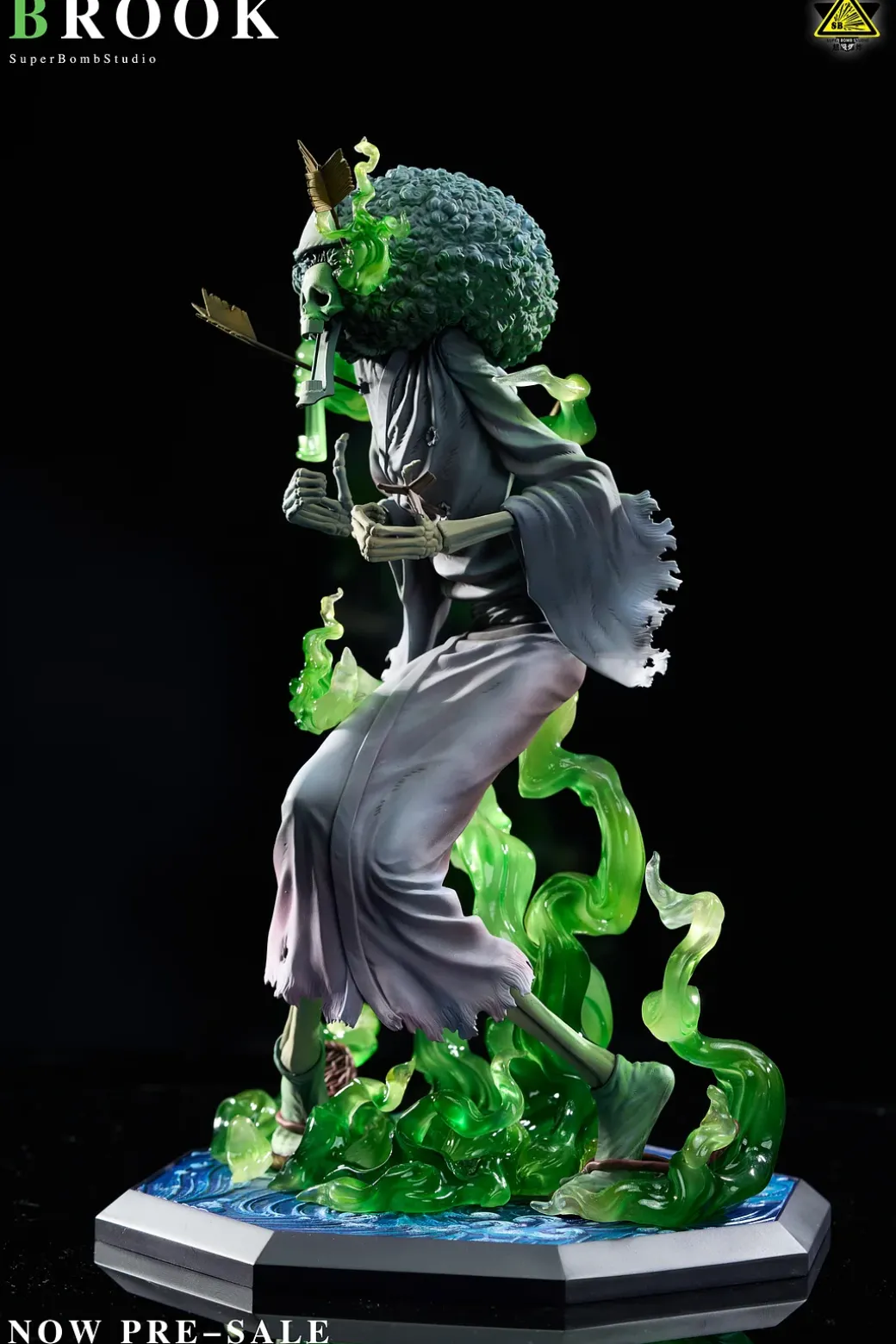 Wano Country Brook - ONE PIECE Resin Statue - Super Bomb Studio