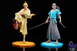 Wano Country Ver. Sanji & Usopp - ONE PIECE Resin Statue - TianXieShe Studio