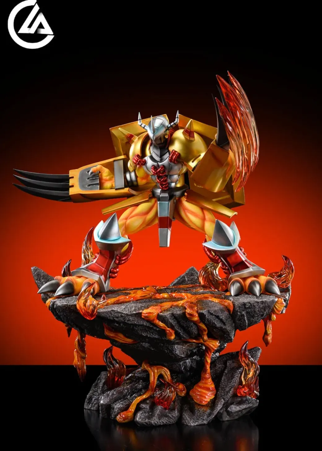 War Greymon - Digimon Resin Statue - A Shen Studio