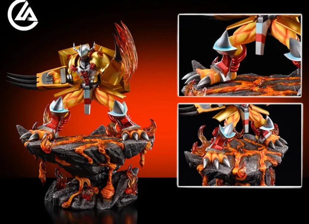 War Greymon - Digimon Resin Statue - A Shen Studio