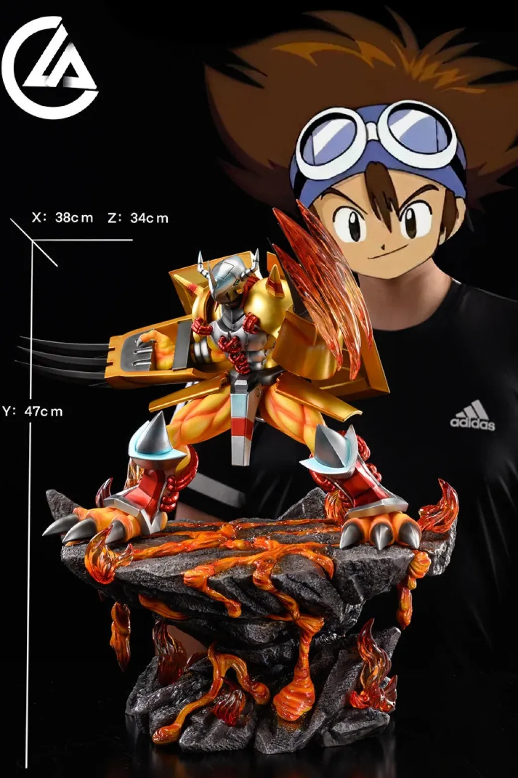War Greymon - Digimon Resin Statue - A Shen Studio