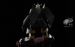 War Greymon & Metal Garurumon - Digimon Resin Statue - Tyrannosaurus Rex Studios
