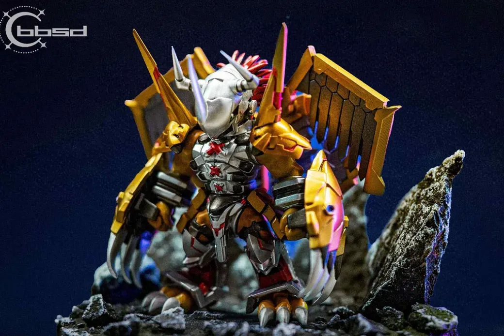 WarGreymon & Black WarGreymon - Digimon Resin Statue - BBSD Studio