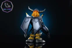WarGreymon & Black WarGreymon & Koromon - Digimon Resin Statue - MDS Studio