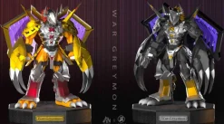 WarGreymon & BlackWarGreymon - Digimon Resin Statue - An-Studios