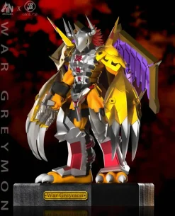 WarGreymon & BlackWarGreymon - Digimon Resin Statue - An-Studios