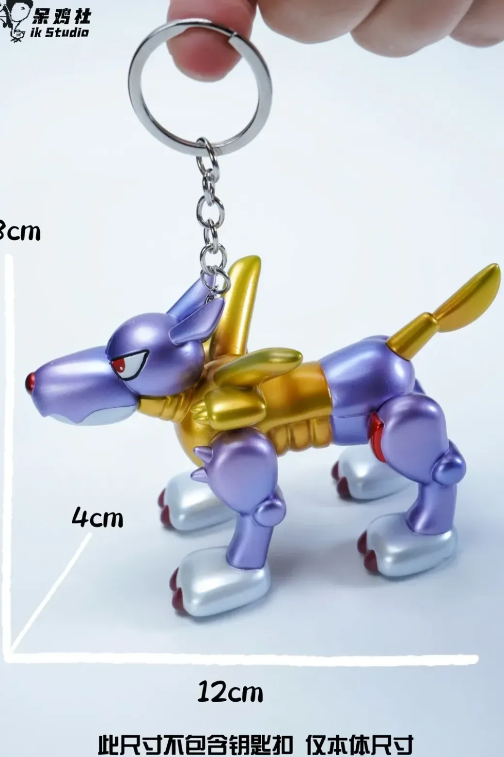 WarGreymon & MetalGarurumon Doll - Digimon Resin Statue - IK Studio