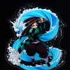 Water Breathing Kamado Tanjirou Acrylic Stand Display - Free Shipping - Demon Slayer: Kimetsu no Yaiba