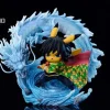 Water Hashira Giyu Tomioka Cosplay Pikachu - Pokemon Demon Slayer: Kitmetsu no Yaiba Resin Statue - GM Studios
