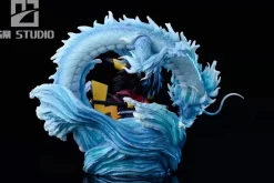 Water Hashira Giyu Tomioka Cosplay Pikachu - Pokemon Demon Slayer: Kitmetsu no Yaiba Resin Statue - GM Studios