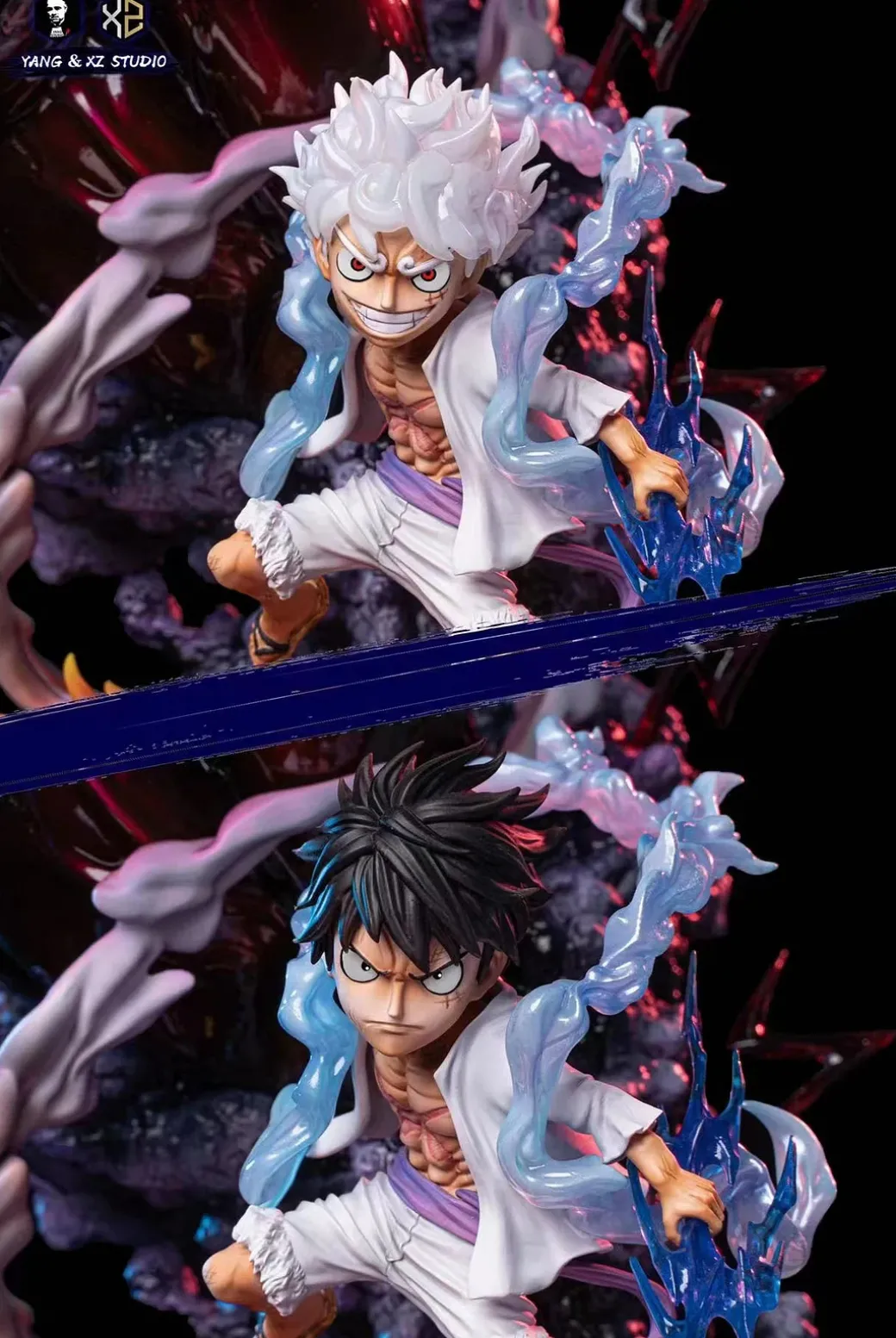 WCF & 1/6 MAX Scale Sun God Nika Luffy vs Kaido - ONE PIECE Resin Statue - XS Studios