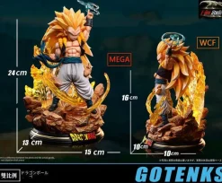 WCF & Mega Scale Gotenks with LED - Dragon Ball Resin Statue - T-Rex Studios