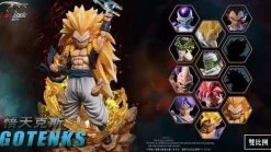 WCF & Mega Scale Gotenks with LED - Dragon Ball Resin Statue - T-Rex Studios