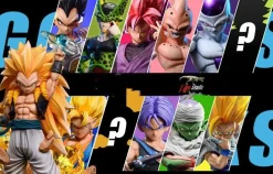 WCF & Mega Scale Gotenks with LED - Dragon Ball Resin Statue - T-Rex Studios