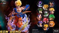 WCF & Mega Scale Son Goku with LED - Dragon Ball Resin Statue - T-Rex Studios