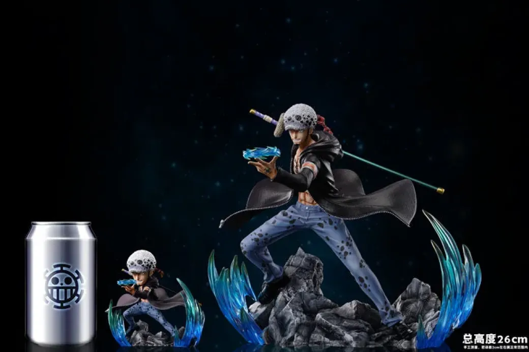 WCF & POP Scale Trafalgar D. Water Law - ONE PIECE Resin Statue - WIFI Studio