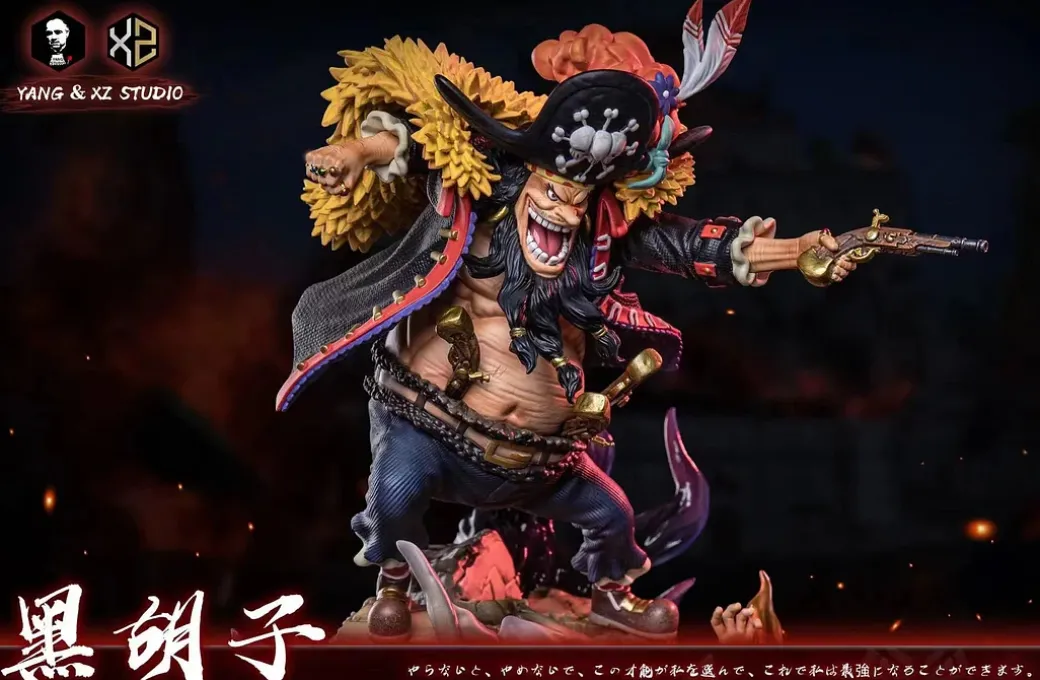 WCF MAX Scale Five Emperors Series Blackbeard Marshall D. Teach - ONE PIECE Resin Statue - Yang Studios