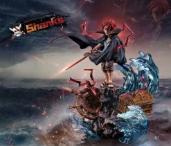 WCF MAX Scale Red Hair Shanks - ONE PIECE Resin Statue - XS Studios