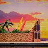WCF Scale After Raining Bali Island Scene Base - Dragon Ball Resin Statue - LeaGue Studios