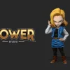 WCF Scale Android 18 - Dragon Ball Statue - Power Studio