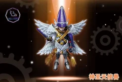 WCF Scale Angewomon & Holy Angemon - Digimon Resin Statue - MDS Studio