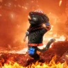 WCF Scale Animals Series 013 Black Panther Portgas D. Ace - ONE PIECE Statue - YZ Studios