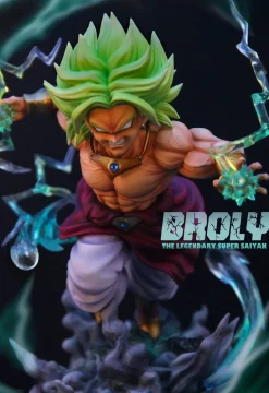 WCF Scale Awakening Broly - Dragon Ball Resin Statue - Crescent Studios