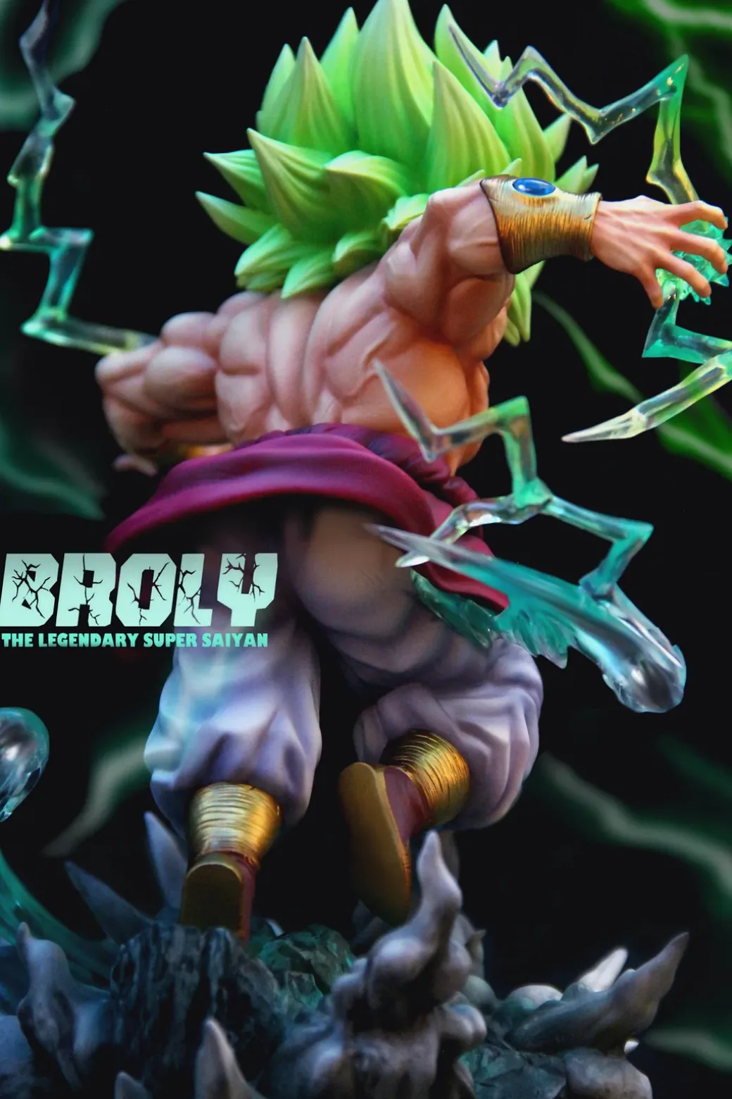 WCF Scale Awakening Broly - Dragon Ball Resin Statue - Crescent Studios