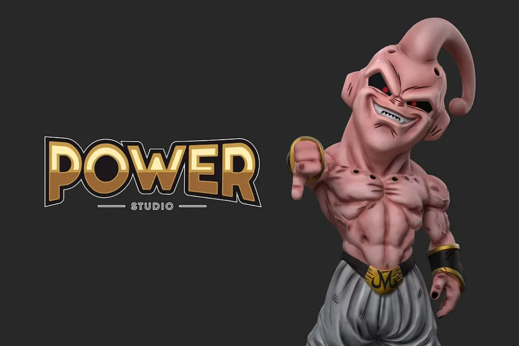 WCF Scale Big Buu - Dragon Ball Statue - Power Studio