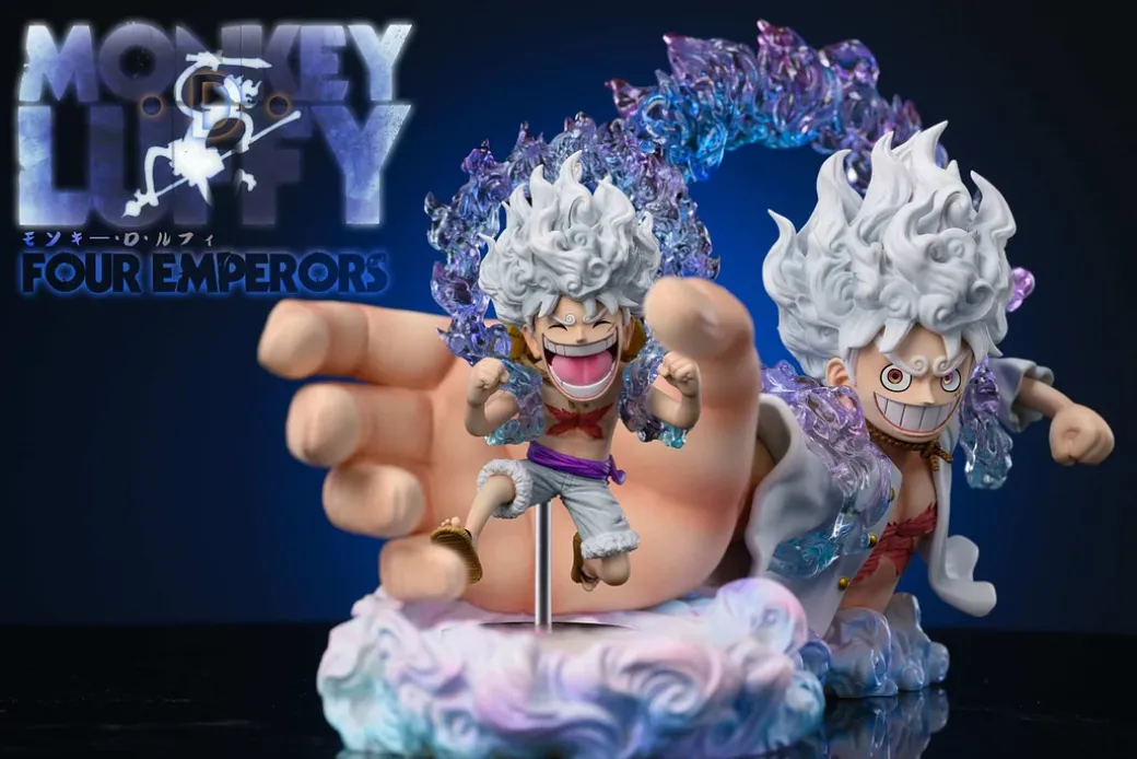 WCF Scale Big Hand Nika Monkey D. Luffy - ONE PIECE Resin Statue - LeaGue Studios