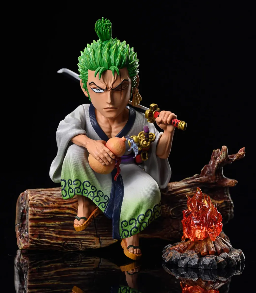 WCF Scale Bonfire Roronoa Zoro - ONE PIECE Statue - ThreeL Studios