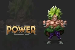 WCF Scale Broly - Dragon Ball Statue - Power Studio