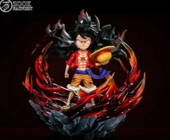 WCF Scale Bursting Monkey D. Luffy - ONE PIECE Resin Statue - Zook Factory Studios