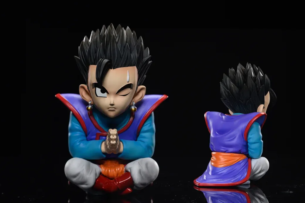 WCF Scale Buu Series Old Kai & Mystic God Son Gohan - Dragon Ball Resin Statue - LeaGue Studios