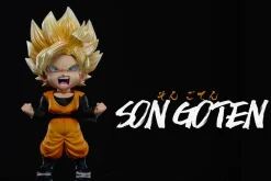 WCF Scale Buu Series Super Saiyan Son Goten - Dragon Ball Resin Statue - LeaGue Studios