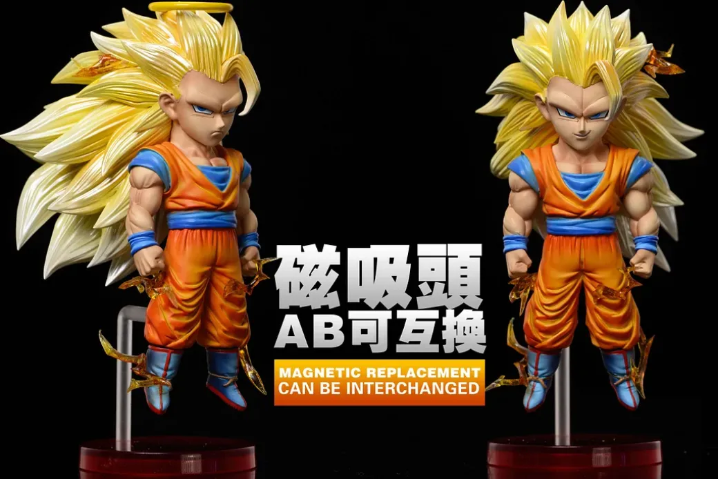 WCF Scale Buu Series Super Saiyan 3 Son Goku - Dragon Ball Resin Statue - LeaGue Studios