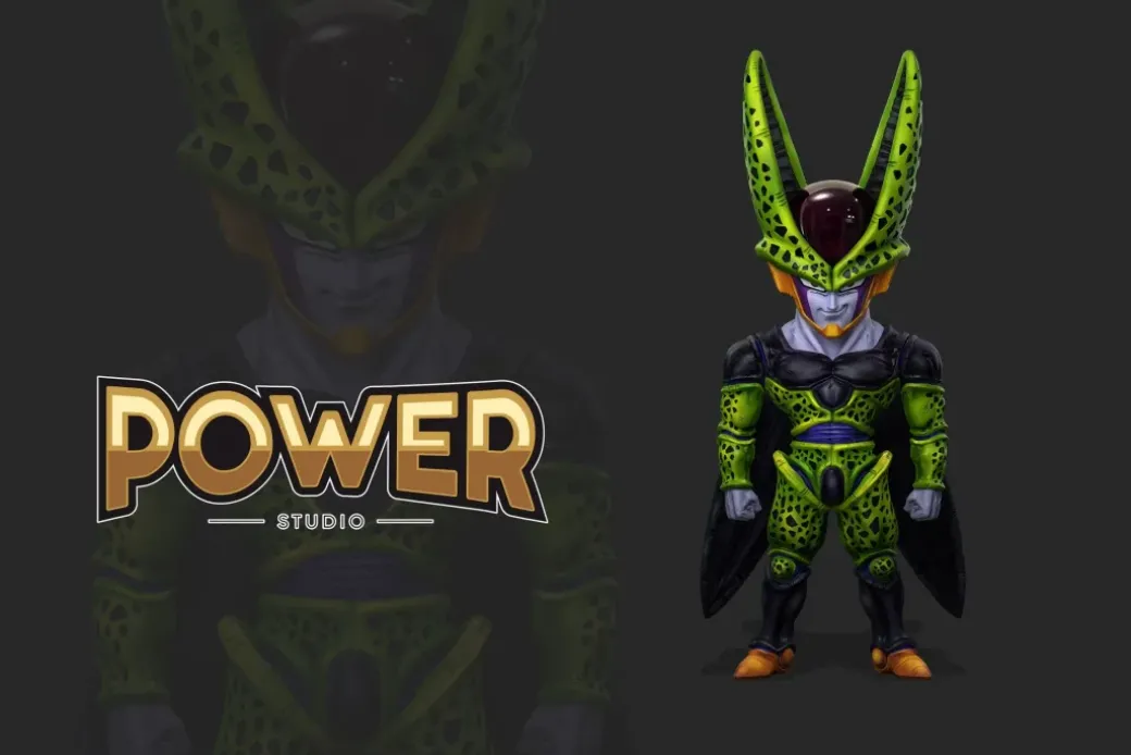 WCF Scale Cell - Dragon Ball Statue - Power Studio