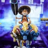 WCF Scale Cerberus Riding & Monkey D. Luffy - ONE PIECE Resin Statue - ONE Piece. Studio