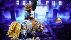 WCF Scale Cerberus Riding & Monkey D. Luffy - ONE PIECE Resin Statue - ONE Piece. Studio