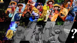 WCF Scale Cerberus Riding & Monkey D. Luffy - ONE PIECE Resin Statue - ONE Piece. Studio
