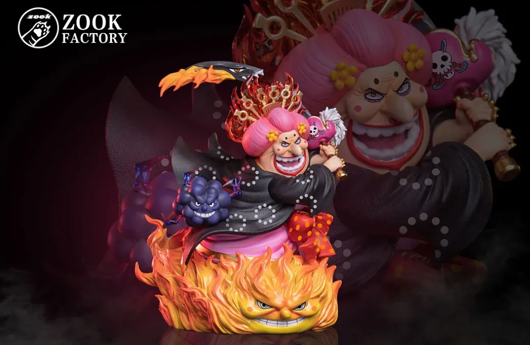 WCF Scale Charlotte Linlin & Kaido - ONE PIECE Resin Statue - Zook Factory Studios