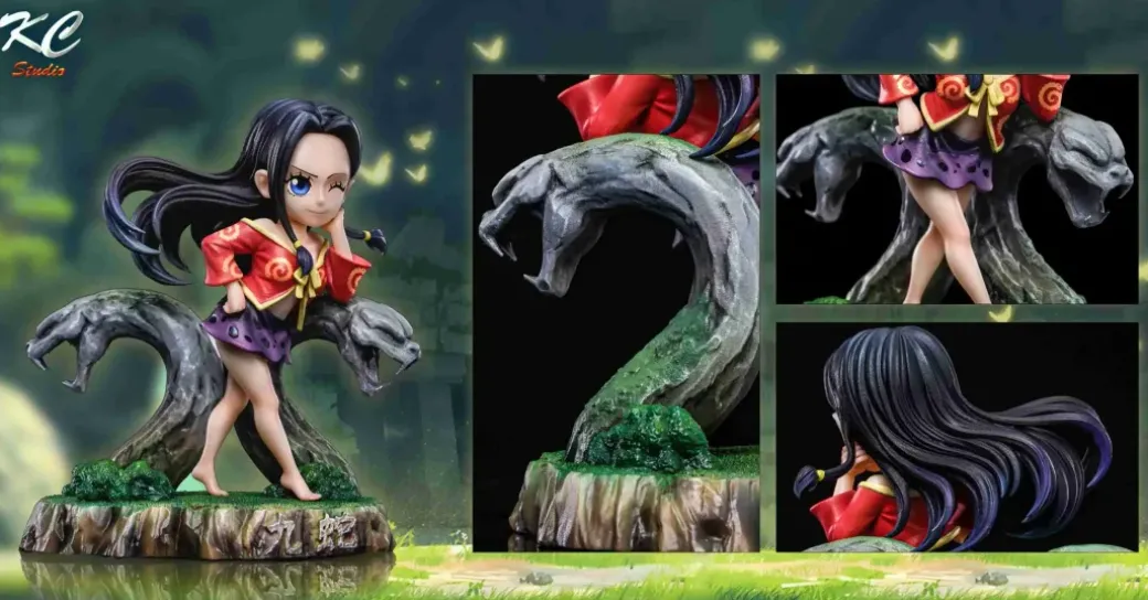 WCF Scale Childhood Boa Hancock - ONE PIECE Resin Statue - Kc-Studios